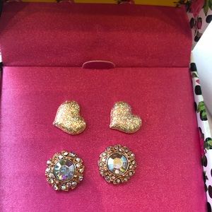 Betsey Johnson earrings